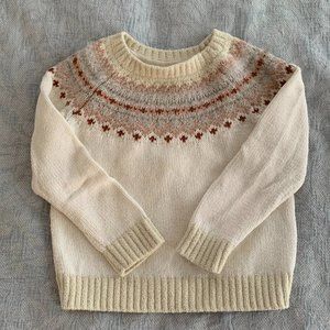 Baby GAP Toddler Girls Crewneck Fair Isle